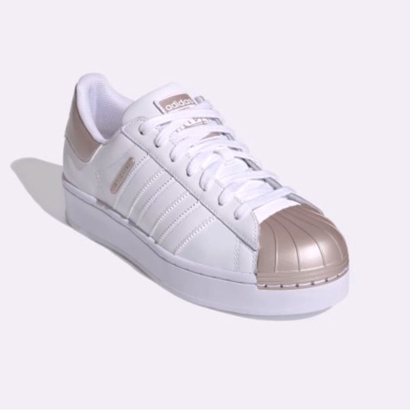 adidas | Shoes | Adidas Super Star Rose Gold Shell Toe Unisex Size 5 |  Poshmark
